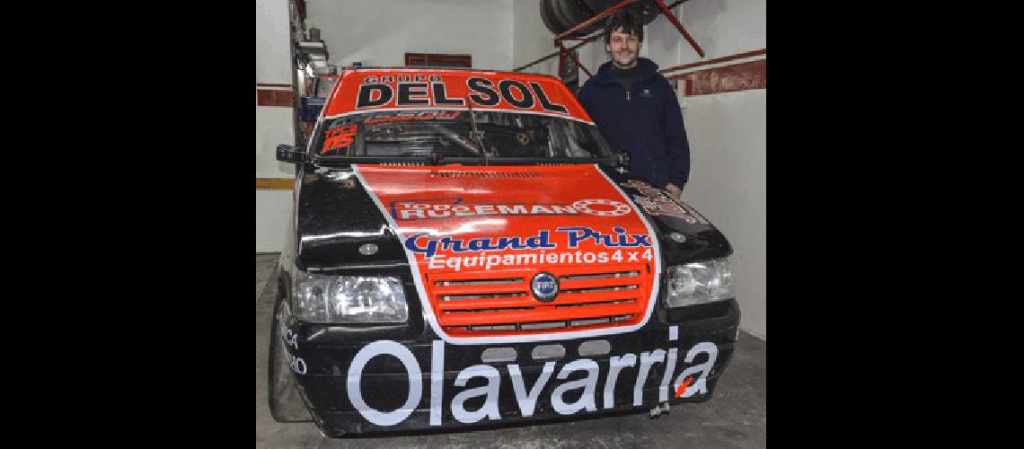 Juan JosÃ© Cassou serÃ� preparador y piloto del Fiat Uno NÂº 115 de la Clase 2 de TP en Concordia 