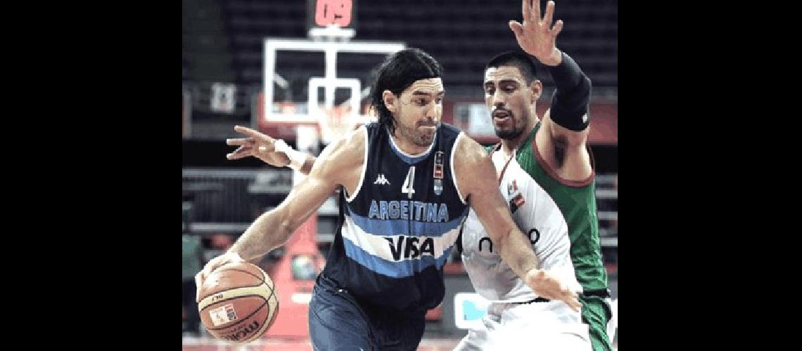 Luis Scola es una pieza clave en el equipo argentino 