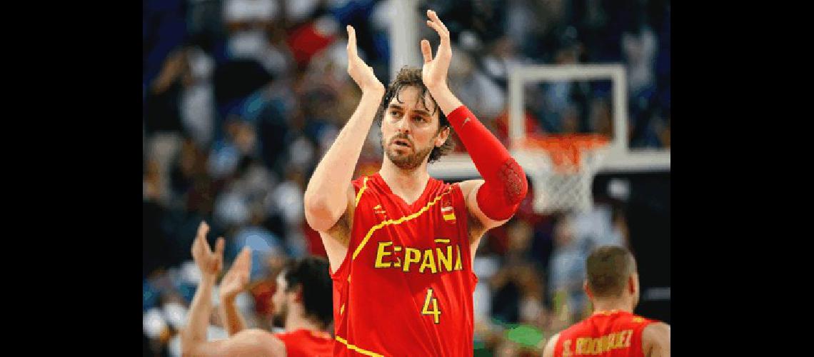 El catalÃn Pau Gasol es figura clave en el selectivo local 