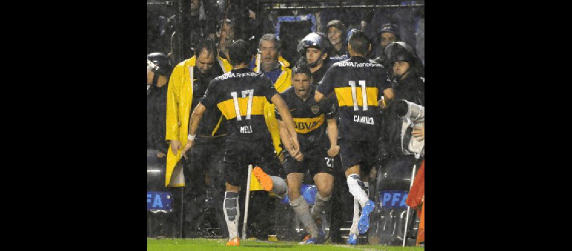 Calleri puso a Boca en ventaja 