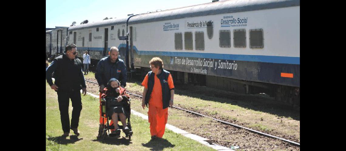 Mucho pÃºblico ha sido atendido en la formaciÃ³n ferroviaria 