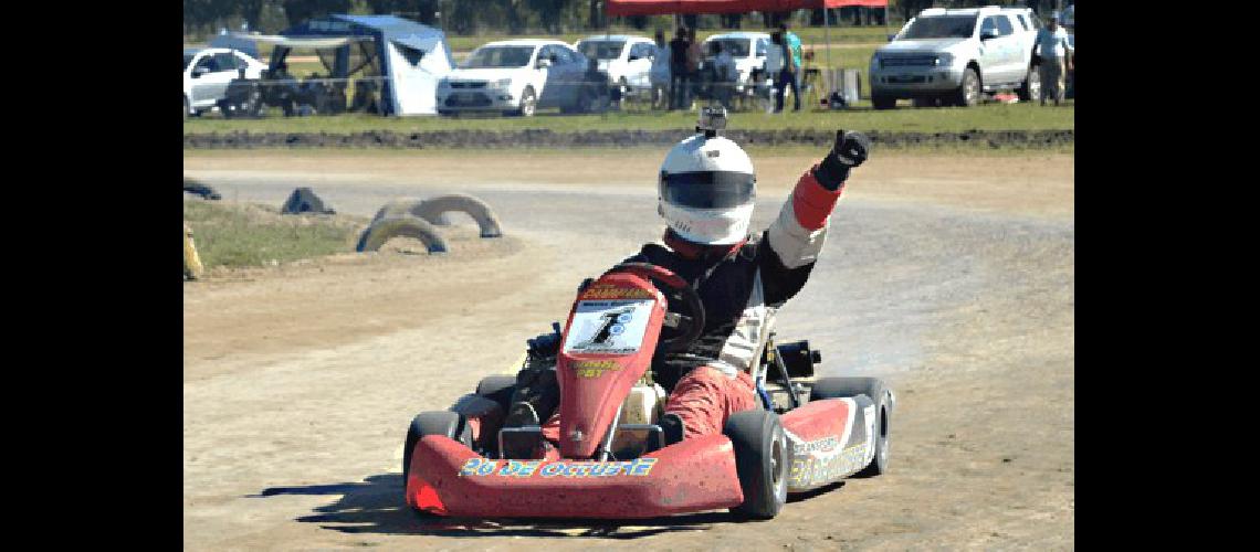 MatÃ­as BaÃ±os sumÃ³ una nueva escarapela a su karting despuÃ©s de retener la corona 