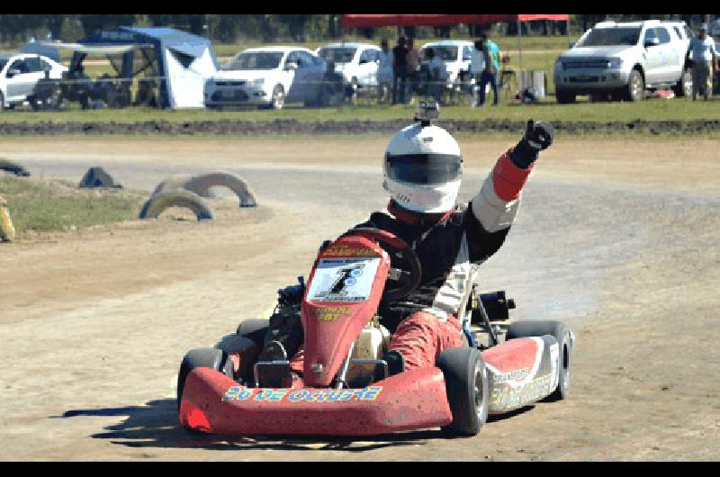 MatÃ­as BaÃ±os sumÃ³ una nueva escarapela a su karting despuÃ©s de retener la corona 