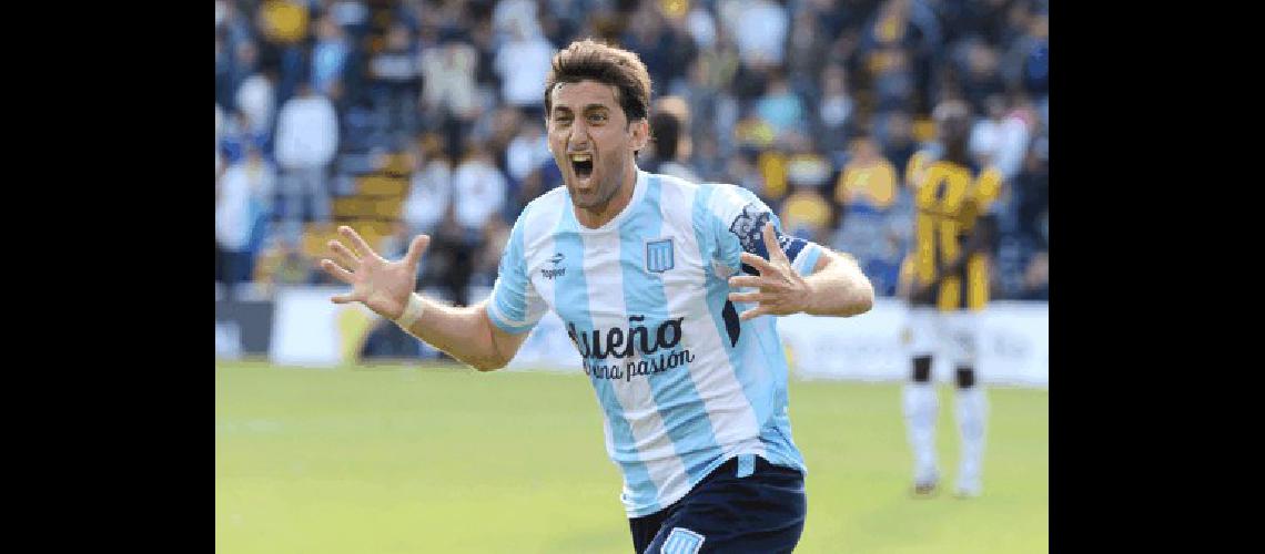 Diego Milito fue la figura de Racing en Rosario 