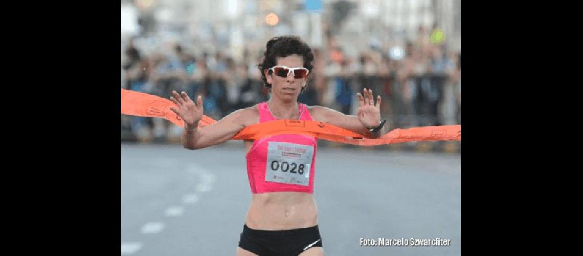 La atleta de Laprida terminÃ³ en el primer lugar de las damas 