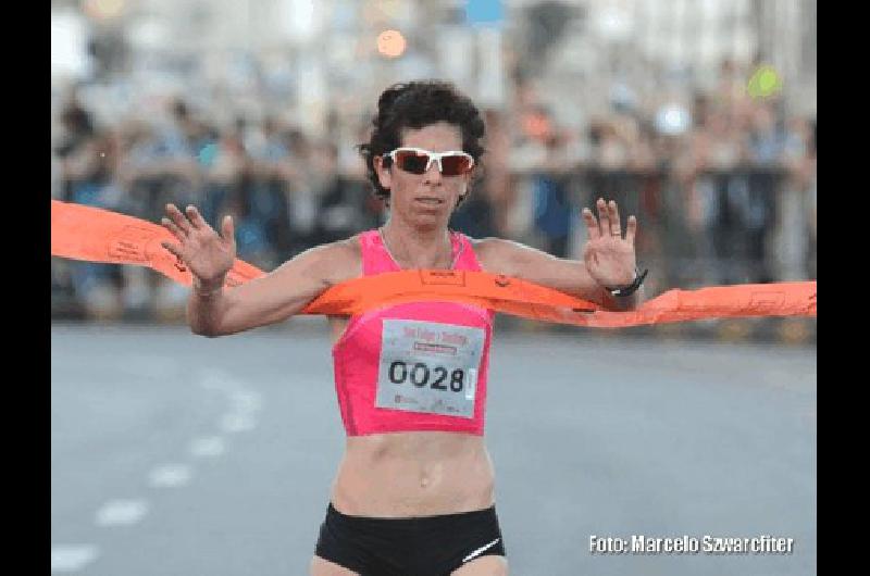 La atleta de Laprida terminÃ³ en el primer lugar de las damas 