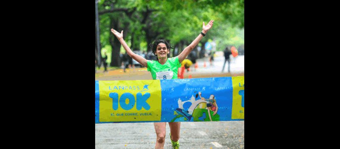 La atleta de Laprida fue primera en Palermo 