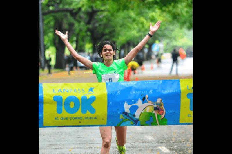 La atleta de Laprida fue primera en Palermo 