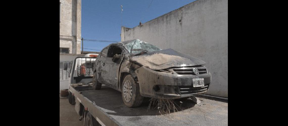 Una mujer volcÃ³ en la ruta 67 a pocos kilÃ³metros de La Madrid 