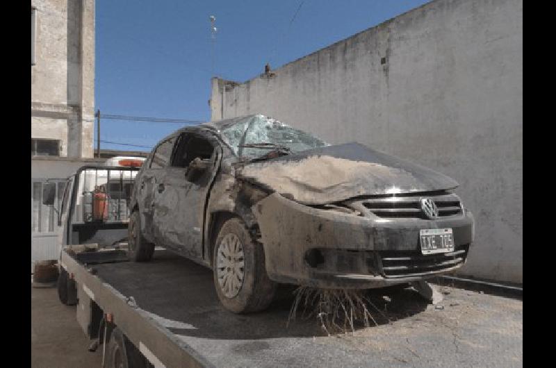 Una mujer volcÃ³ en la ruta 67 a pocos kilÃ³metros de La Madrid 