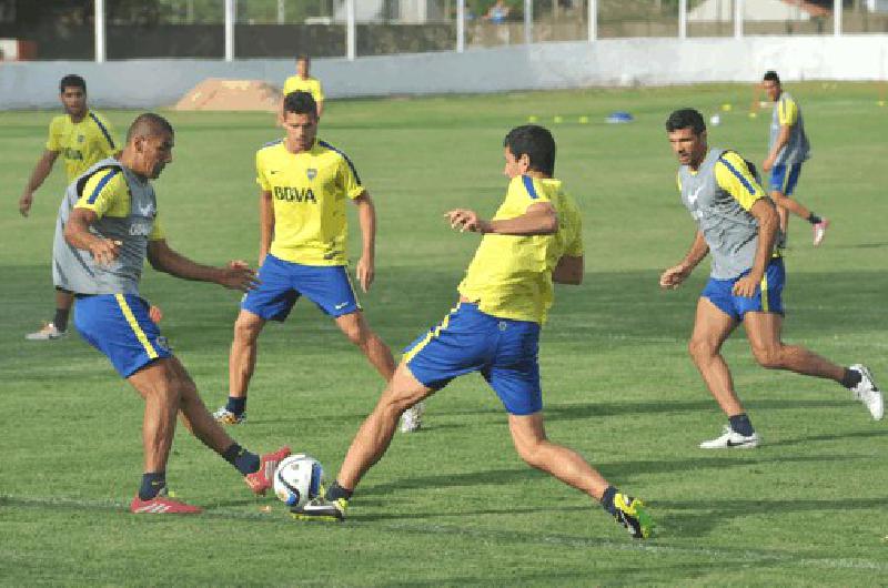 El equipo auriazul se entrenÃ³ ayer en Tandil donde realiza la pretemporada 