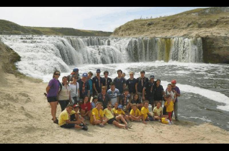 Grupo Scout de Laprida en RÃ­o QuequÃ©n Salado 