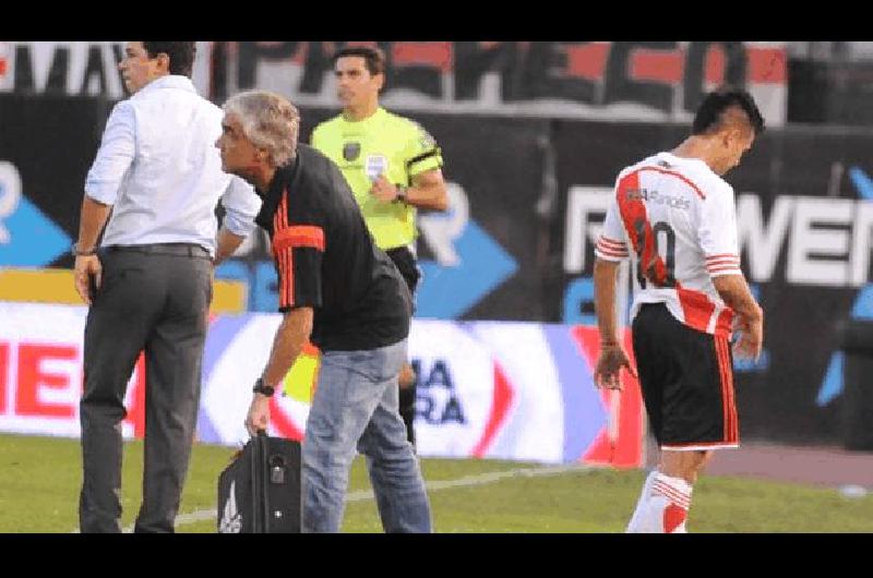 El nuevo volante ofensivo riverplatense se lesionÃ³ el domingo 