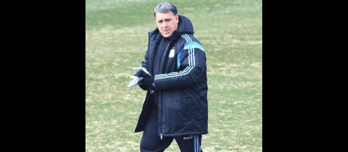 Gerardo Martino entrenador de la Argentina 