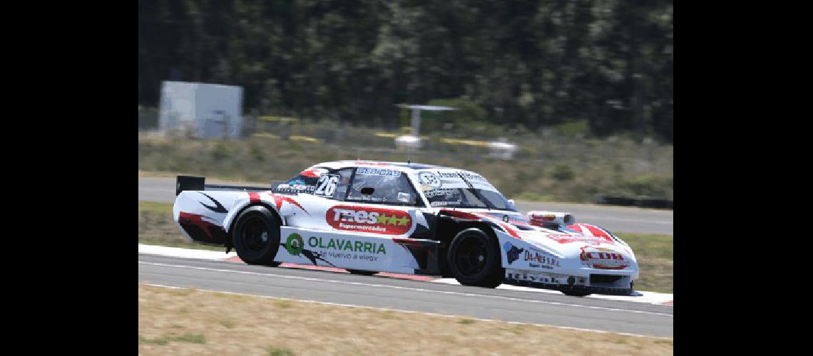 El piloto olavarriense avanzÃ³ ayer 12 posiciones 