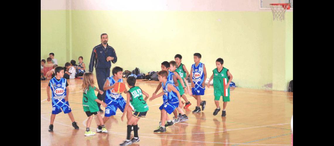 Los partidos se jugaron en el gimnasio del CEF local 