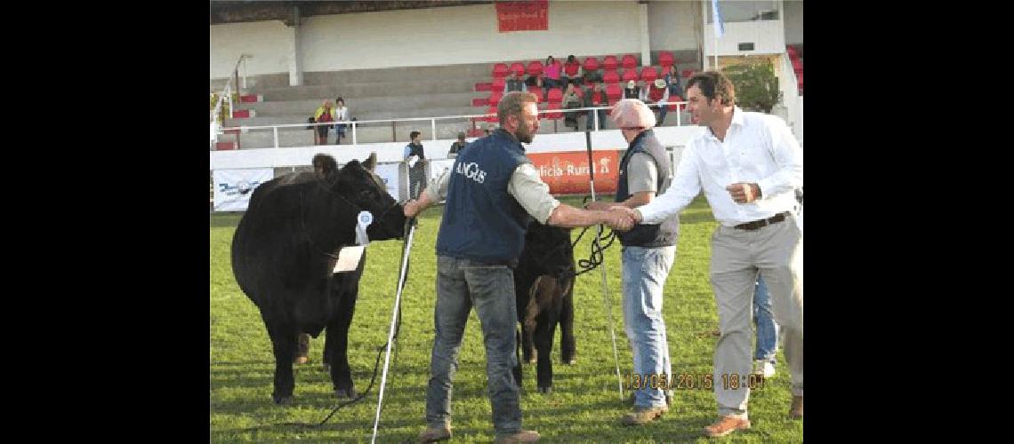 Otro premio importante para la trayectoria de Lucas Lagrange en las grandes muestras de ganaderÃ­a 