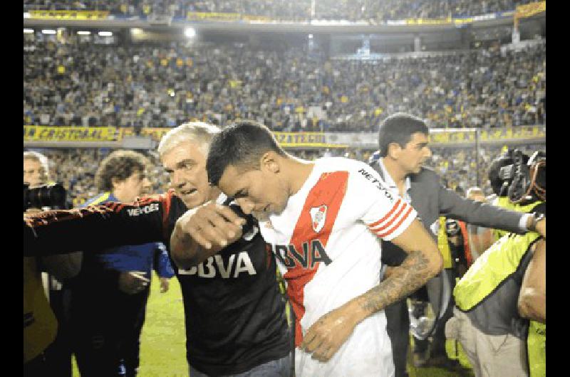 Leonel Vangioni ya trabaja con normalidad junto con sus compaÃ±eros de River 