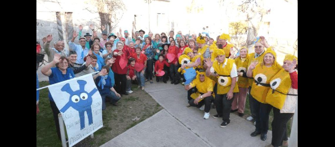 Los adultos mayores vivieron a pleno las Olimpiadas de Colores 