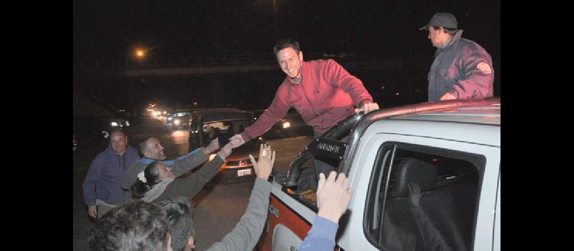 NicolÃ�s Pezzucchi se mostrÃ³ sorprendido y agradecido por el recibimiento de los hinchas de OlavarrÃ­a por haber ganado ayer en el TC Mouras en su vuelta al Ã�mbito nacional 