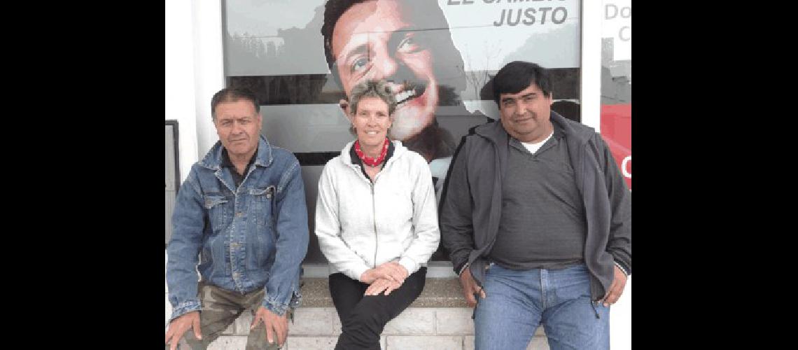 MarÃ­a Ana ClaverÃ­e junto a Esteban Peralta y Poli Correa Seguimos en carrera anuncian desde el Frente Renovador 