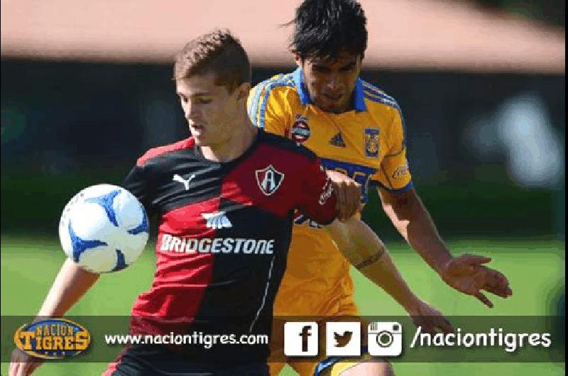 Juan Ignacio Barbieri en acciÃ³n El olavarriense se desempeÃ±a en la categorÃ­a Sub 20 de Atlas 