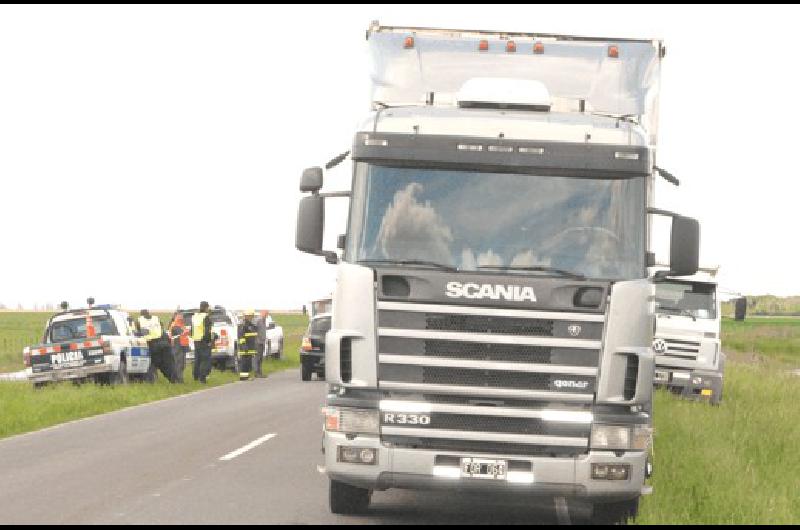 El camiÃ³n impactÃ³ con la parte trasera al operario que resultÃ³ con heridas 