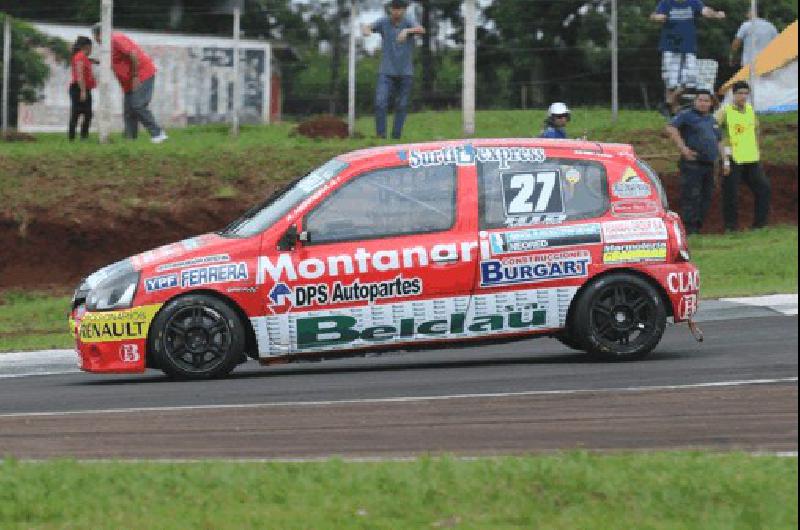 El Renault Clio de AgustÃ­n Herrera ya se mostrÃ³ competitivo en Posadas 