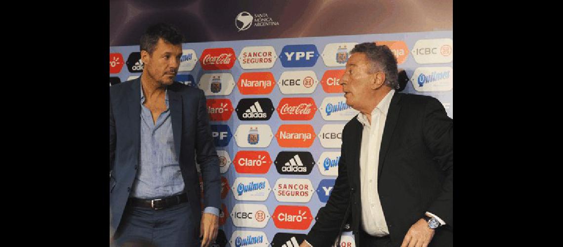 Marcelo Tinelli y Luis Segura son los candidatos para ser el presidente de la AFA 