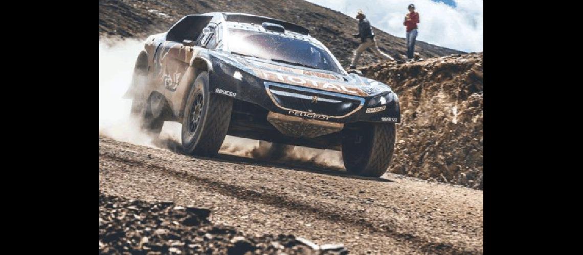 Peterhansel marcoacute el camino de Peugeot en el Dakar