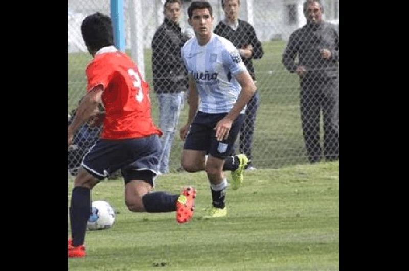 Braian Bortolotti se anuncia como titular en la defensa de Racing 