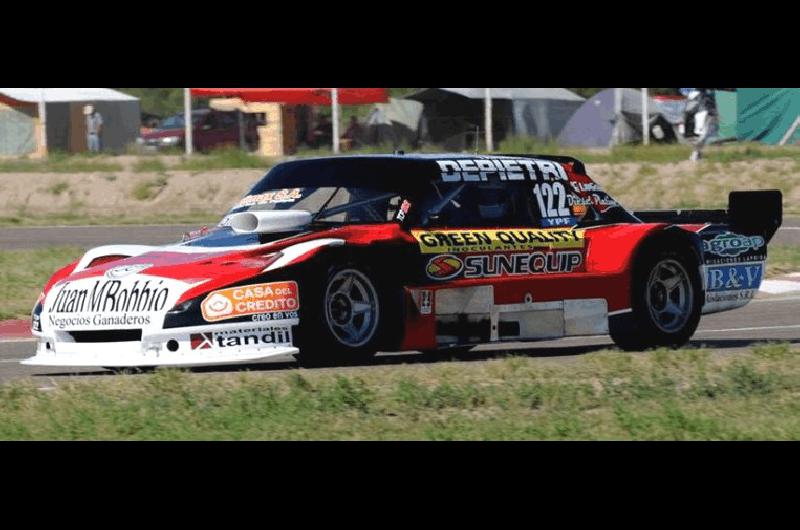 NicolÃ�s Pezzucchi volviÃ³ a correr en el TC Pista 