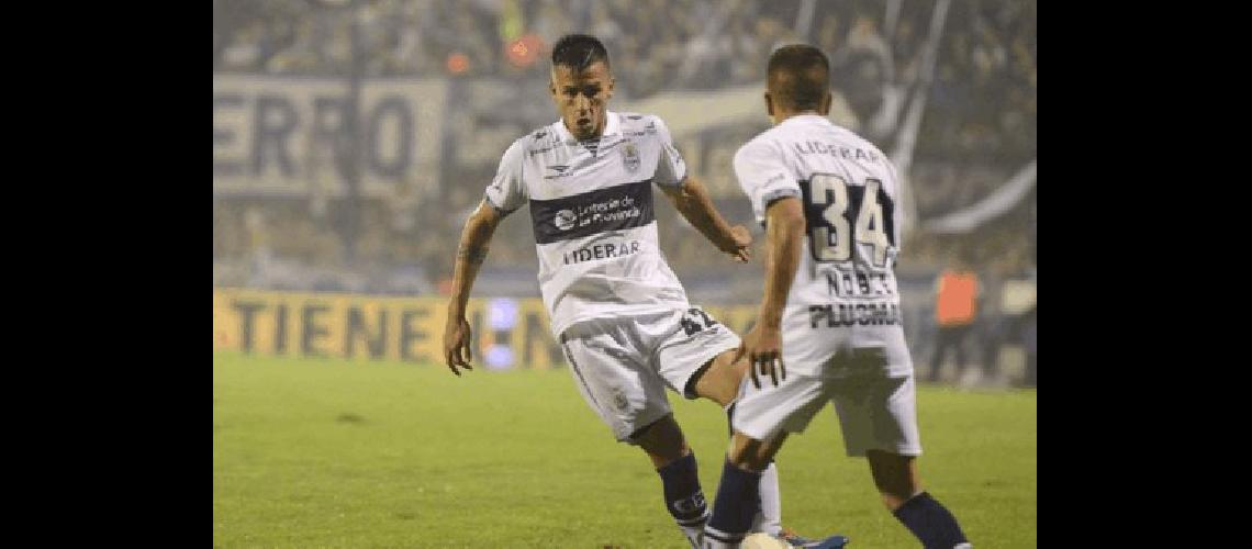 Kevin Ceceri tuvo una repentina apariciÃ³n en Gimnasia 