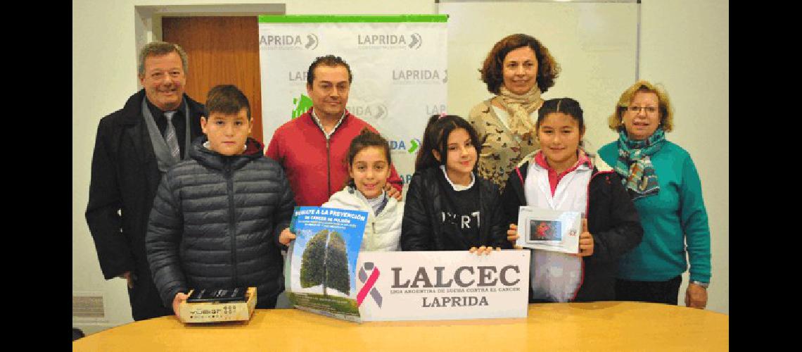 Ganadores autoridades de Lalcec Escuela TÃ©cnica y de Salud del Hospital local 