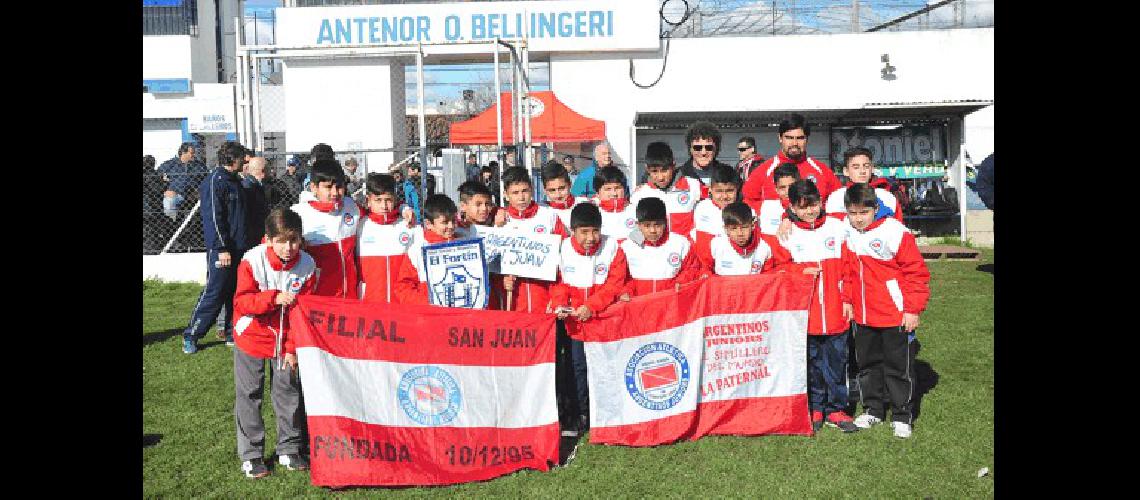 La Filial de Argentinos Juniors de San Juan formÃ³ parte del torneo 