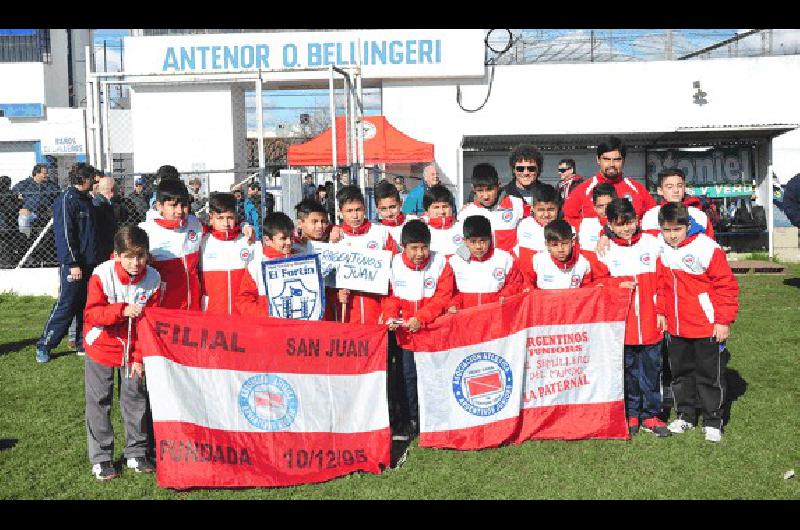 La Filial de Argentinos Juniors de San Juan formÃ³ parte del torneo 