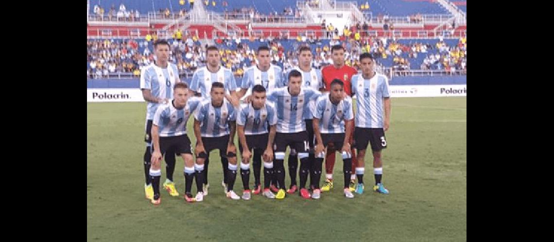 El equipo argentino Sub 23 tuvo su primer encuentro amistoso en Miami 