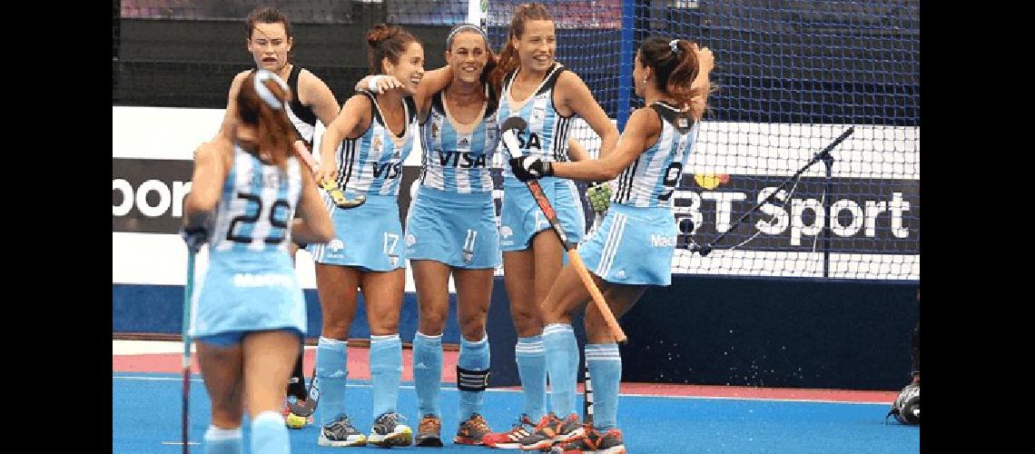 Las Leonas superaron ayer 2-0 a Alemania en el Cenard 