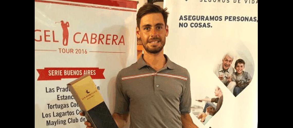 Alan Wagner se destacÃ³ en el Angel Cabrera Tour jugado en Tortugas Country Club 