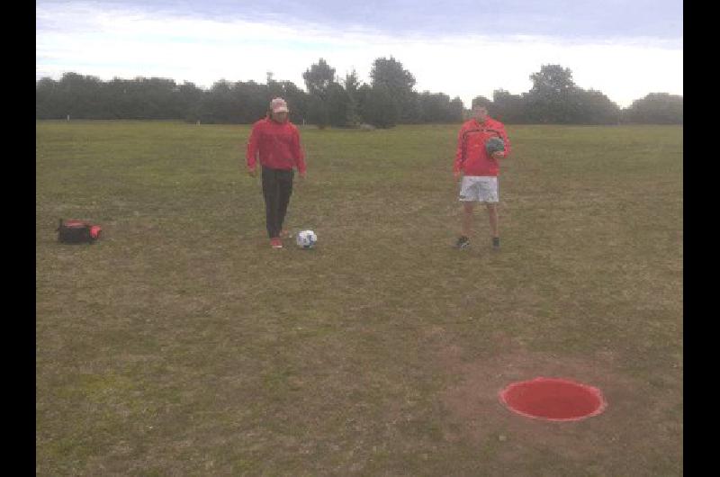 En La Madrid se disputÃ§o el primer torneo de footgolf 