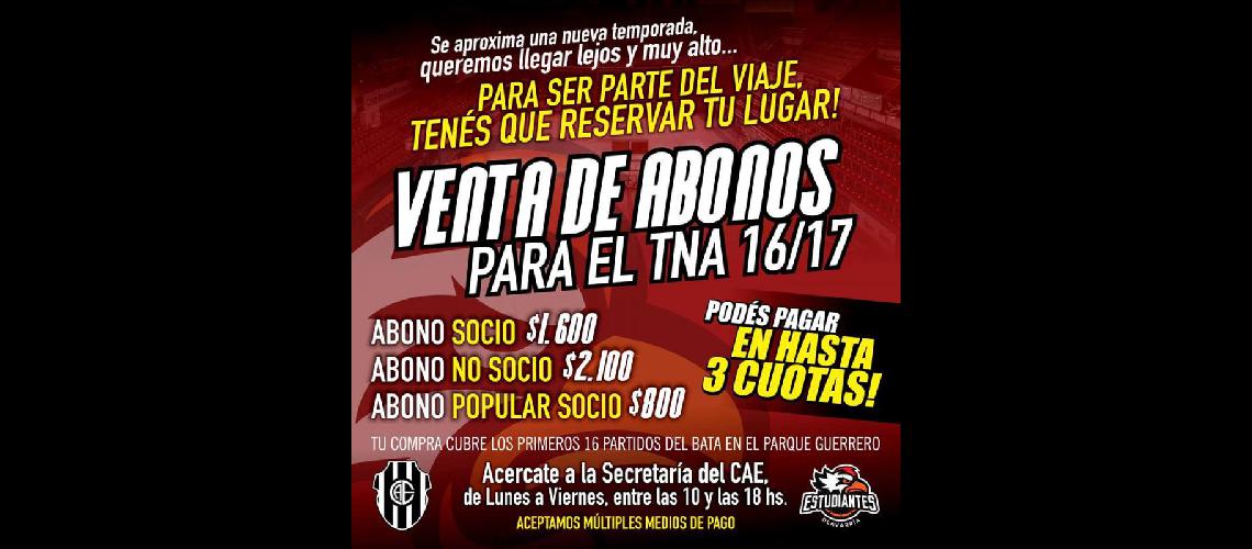 Los abonos estaacuten en venta