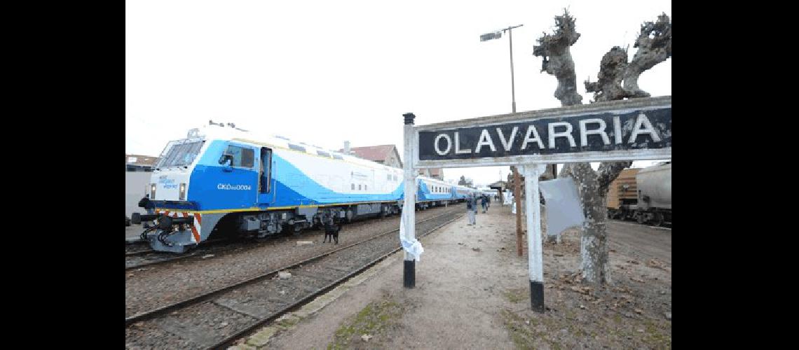 Se introducirÃ­an locomotoras mÃ�s livianas para que el servicio retorne a Laprida 