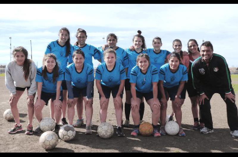 Las representantes de El FortÃ­n que se entrenan en el predio de avenida Pellegrini 