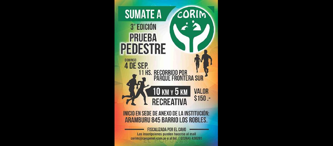 Este domingo seraacute<br> la Carrera de Corim