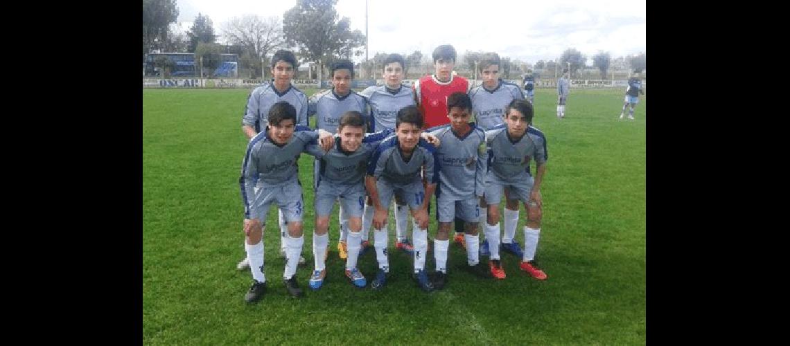 Equipo de Laprida que goleÃ³ a Patagones el lunes 