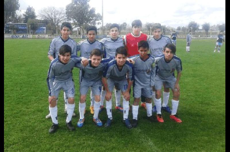 Equipo de Laprida que goleÃ³ a Patagones el lunes 