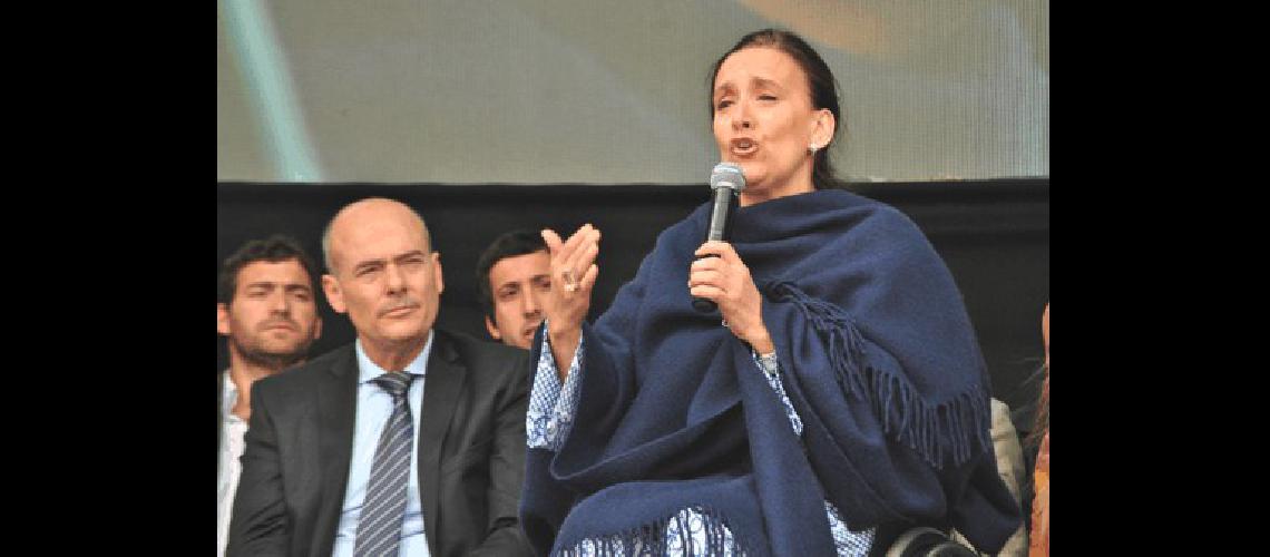 La vicepresidenta Gabriela Michetti participÃ³ del acto central 