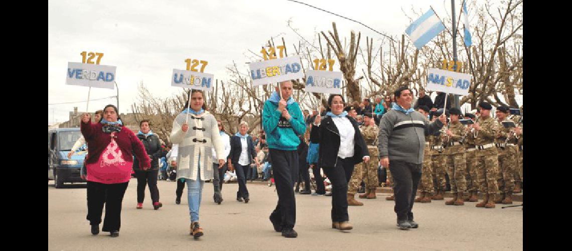 Laprida celebroacute su 127 aniversario