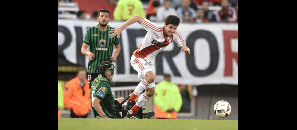 River viene de empatar como local ante San MartÃ­n 