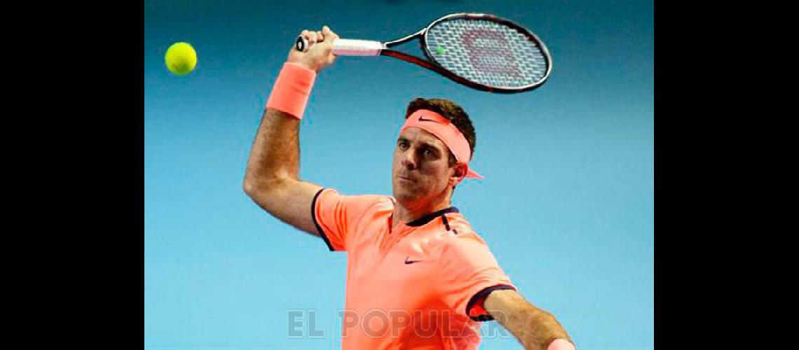 Del Potro vencioacute a Goffin y pasoacute a cuartos de final